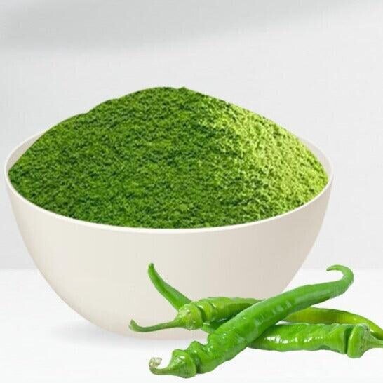 Dehydrated Green Chili Powder