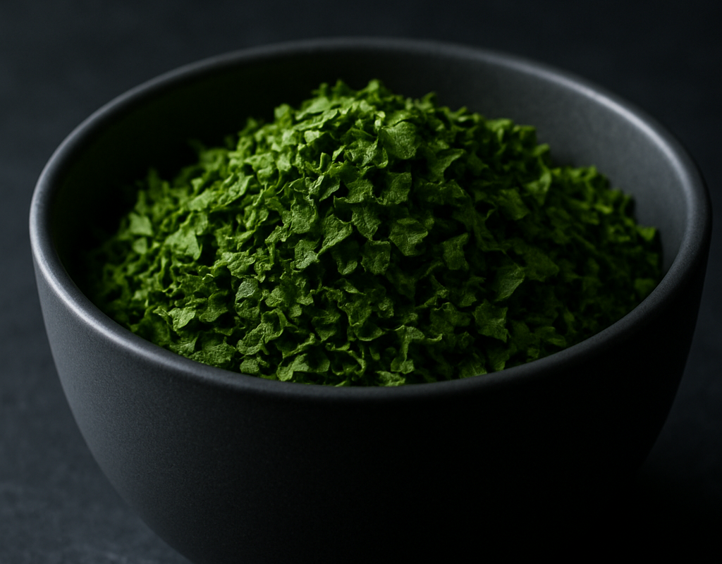 Dehydrated Basil Leaves