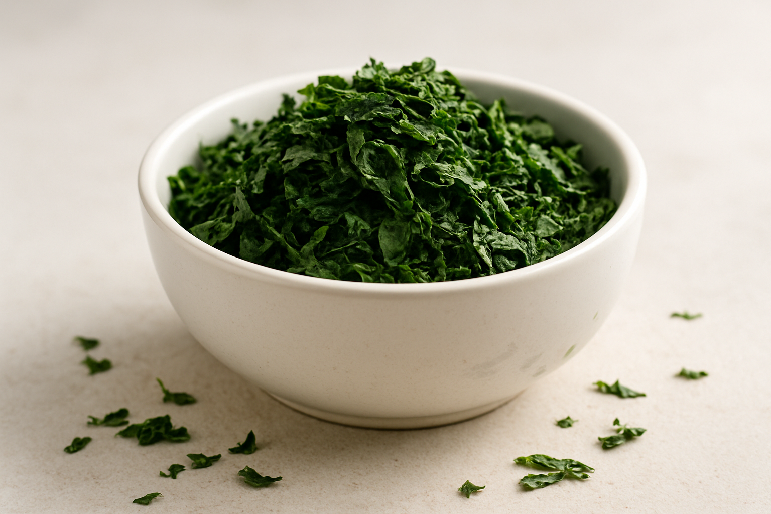 Dehydrated Spinach Flakes