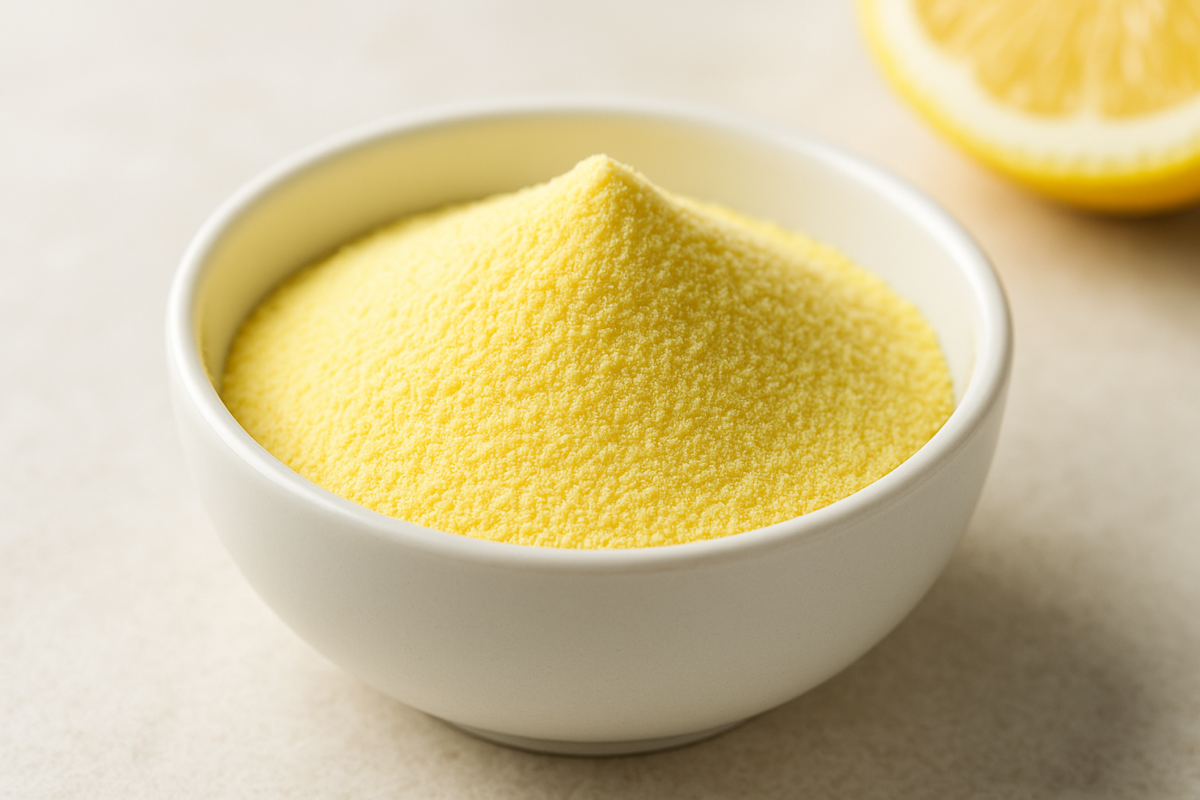Spray Dried Lemon Juice Powder